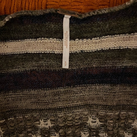 Free people print cardigan - Picture 3 of 5